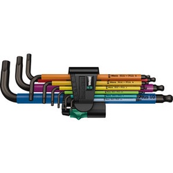 Winkel-Schlüssel 9-teilig multicolour metrisch Schrauben-Dreher