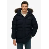 Superdry Everest LONGLINE BAFFLED Parka - eclipse navy, - 2XL