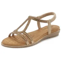 VIVANCE Sandalette Damen Gold 42