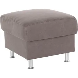 Home Affaire Hocker Cardoso mit Stauraum 58 x 47 x 58 cm Grau