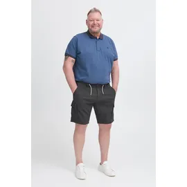 Blend Cargoshorts BLEND BHSiello Big & Tall", Herren, Gr. 6XL, N-Gr, grau ebony, Obermaterial: 98% Baumwolle, 2% Elasthan, EL., Hosen,