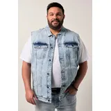 Men Plus by Happy Size Weste Blau 4XL