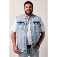Men Plus by Happy Size Weste Blau 4XL