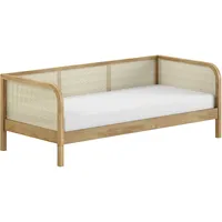 Home Affaire Bett Olive 90 x 200 cm Eiche natur beige