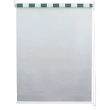 MCW Seitenzugrollo MCW-D52 100 x 160 cm grün/weiß