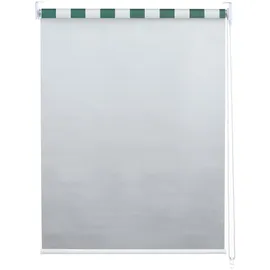 MCW Seitenzugrollo MCW-D52 100 x 160 cm grün/weiß