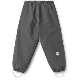Wheat Skihose "Ski Pants Jay", Mädchen, Gr. 122, N-Gr, schwarz sea, Web, Obermaterial: 100% Nylon, unifarben, normal lang, Hosen Skihose, wasserdicht, atmungsaktiv und leicht wattiert