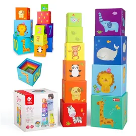 Classic World Stapelwürfel für Tiere 10-tlg. 3567