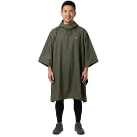 Fjällräven Poncho Unisex Dunkelgrün Einheitsgröße
