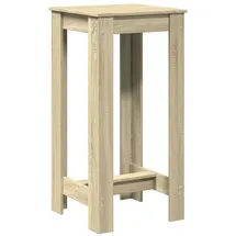 vidaXL Bartisch Sonoma-Eiche 51x50x103,5 cm Holzwerkstoff