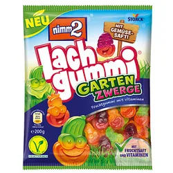 nimm2® Lachgummi Gartenzwerge Fruchtgummi 200,0 g