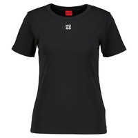 Hugo T-Shirt 'Deloris', - Schwarz,Weiß - L