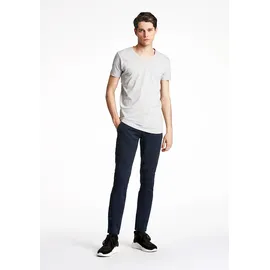 Lindbergh "Chinos slim fit Herren, Gr. 33, Länge 32, blau (navy), Obermaterial: 98% Baumwolle, 2% Elasthan, unifarben, slim fit, Hosen