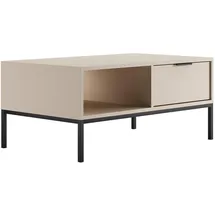 petits-meubles Couchtisch Seattle Beige Holzwerkstoff 100 x 45,4 x 60 cm