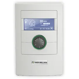 Novelan Wärmepumpenregler WPR-Net, im Wandgehäuse, mit Vollgrafikdisplay 150290K0301