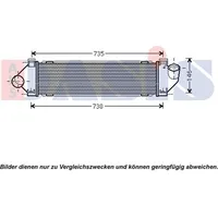 AKS DASIS Ladeluftkühler 097001N 1429406,30671324,6G919L440FB Intercooler 6G919L440FD,1423852,1594851,1742060,31338471,6G919L440FC