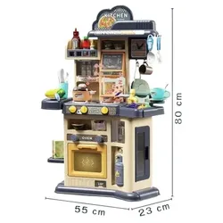Coemo Kinderküche Joe Spielküche ROT mit viel Zubehör