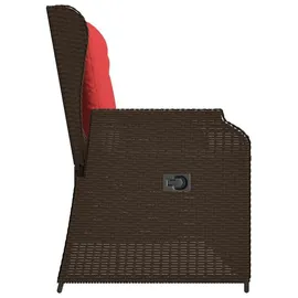 vidaXL Gartenbank 1-tlg 220 x 60 x 70 cm Braun