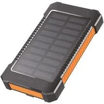 Logilink Solar Powerbank 8000 mAh, mit LED-Taschenlampe