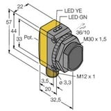 Turck Reflexions-Lichtschranke QS30LVQ 3073094 1St.