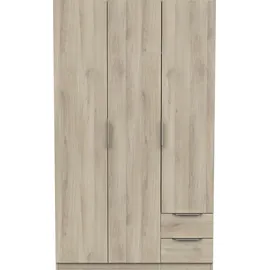 Demeyere Drehtürenschrank Ghost 119,4 x 203 x 51,1 cm Braun