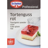 Dr. Oetker Professional Tortenguss, rot