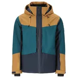 Whistler Kingland Skijacke Blau/Braun/S Petrol S