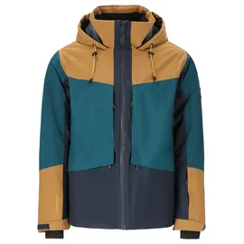 Whistler Kingland Skijacke Blau/Braun/S Petrol S