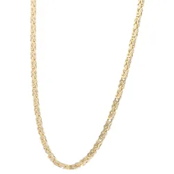 Goldkette FIRETTI "Schmuck Geschenk Gold 375 Halsschmuck Halskette Goldkette Königskette" Gr. 45, gold (gelbgoldfarben), Halsketten, Damen, 45, Gelbgold 375, B: 2,5mm, B:2,5mm