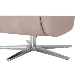 Max Schelling Sessel Elmira Mikrofaser 81 x 118 x 90 cm Rosa/Pink mit Relax-Funktion