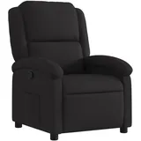 vidaXL Relaxsessel mit Liegefunktion Polyester 86,5 x 99,5 x 86,5 cm Schwarz