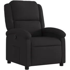 vidaXL Relaxsessel mit Liegefunktion Polyester 86,5 x 99,5 x 86,5 cm Schwarz