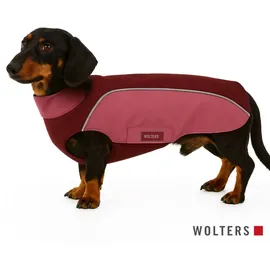 Wolters Regenjacke Easy Rain dunkelrot/himbeere Hundemantel 36 cm