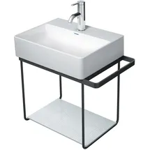 Duravit DuraSquare 51,6x33cm, wandhängend, schwarz matt