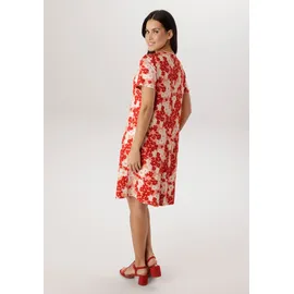 Aniston SELECTED Jerseykleid in rosa-rot-weiß | Gr.: 40