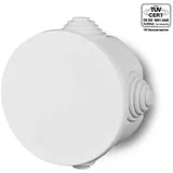 Elektro-Plast Abzweigdose Verteilerdose Klemmdose rund Aufputz IP44 ø100mm E-P 31.3