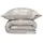 SCHIESSER Nordic Winterprint Greige 135 x 200 cm + 80 x 80 cm