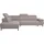 werk2 Ecksofa WERK2 "Focus-L, elektrisch erweiterbare Sitztiefe um ca. 30 cm, L-Form", beige, B:204cm H:82cm T:278cm, 92% Polyester, 8% Nylon, Sofas, Ecksofa, Komfort nach Maß: Ausziehbare Sitztiefe, verstellbare Kopfteile & Füße