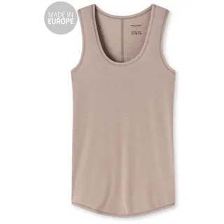 SCHIESSER Personal Fit Tank Top braun Medium Damen
