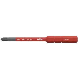 Wiha Wechselkl. SlimBit electric PH 1x75mm VDE isol.