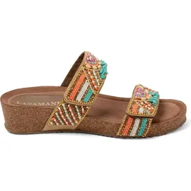 LAZAMANI multi Pantolette Bunt - 40
