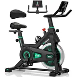 8715A DMASUN Heimtrainer Fahrrad mit Magnetischem Widerstand, Ergometer Hometrainer Fahrrad mit LCD-Monitor, Kardio Training Cycling Bike Indoor, Fitnessbike 160 kg Belastbar