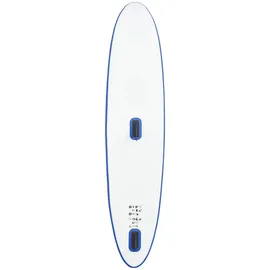 vidaXL Aufblasbares SUP-Board mit Segel Set Blau und Weiß