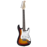 J & D E-Gitarre, ST-MINI Sunburst,