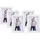 Songmics Bilderrahmen modern Weiß 10x15 cm 5er Set