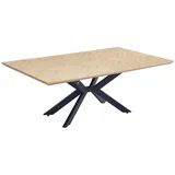 Home Deluxe Esstisch Eckig AVENCIA inkl. Sternfuß - 200 x 120 cm |Küchentisch, Esszimmer, Esszimmertisch