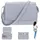 Alessandro Salvatore Florenz 12975 Schultertasche Leder Grau