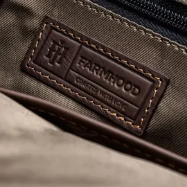 farmhood Nashville Shopper Leder Dark Brown