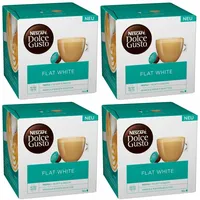 Nescafé DOLCE GUSTO Flat White Milchkaffee Milch Kaffee KaffeeKAPSEL 64 KAPSELN