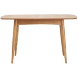 miliboo Esstisch ausziehbar 130-160 x 76 x 90 cm beige